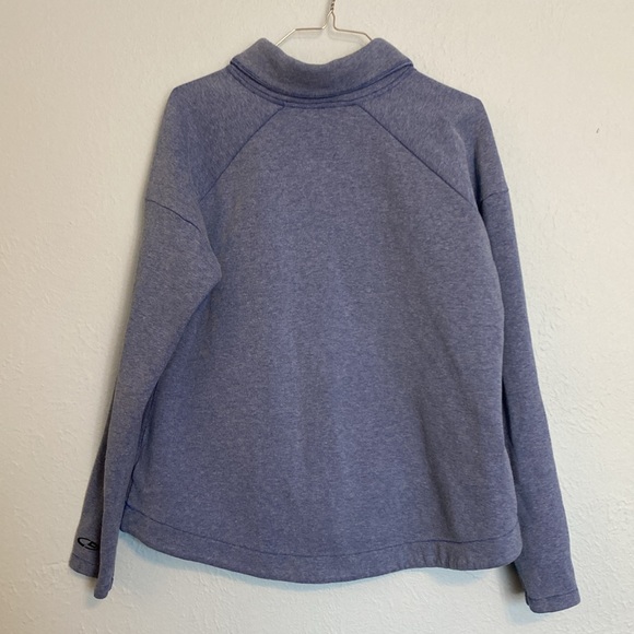 C9 by Champion Womens Size L Blue Victory Fleece Turtleneck Pullover Sweatshirt - Picture 7 of 13